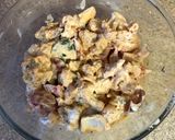 A picture of step 2 of Gobi tikka masala.