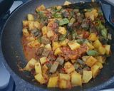 Foto langkah ke 3 dari resep Sambal goreng kentang hati sapi.