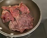 Foto del paso 1 de la receta: Casarecce pasta con bimi, pesto y jamón