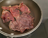 Foto del paso 1 de la receta: Casarecce pasta con bimi, pesto y jamón