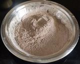 A picture of step 1 of Teddy bear chocolate cake 🧸 🍫 🍰.