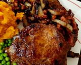 A picture of step 7 of My Marinated Pork chops so yummy ☺️.