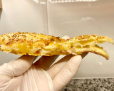 Foto del paso 12 de la receta: Pastel salado de hojaldre con jamón, queso y sésamo “sin gluten”