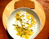 Une image de l'étape 3 de Tagliatelle courgette et feta.
