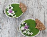 Une image de l'étape 3 de Gaspacho de petits pois /menthe.