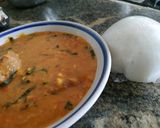A picture of step 5 of Beans soup (miyar wake).