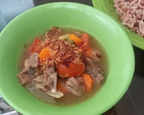 Foto langkah ke 12 dari resep Sop Iga Kambing.