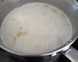 A picture of step 4 of Mama's arroz con leche. Rice pudding.