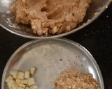 A picture of step 1 of Raw Banana cheese Balls.
