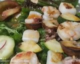Foto del paso 5 de la receta Brochetas de gambas, calamar y sepia