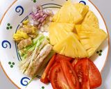 Hình bước làm 2 của món Bún cá