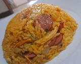Foto del paso 6 de la receta: Arroz con pollo y salchichas a mi manera