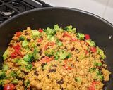 A picture of step 3 of Curried Broccoli Couscous.