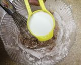 A picture of step 7 of Eggless Red Velvet Cake (without oven).