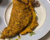 Foto del passaggio 5 della ricetta Bánh xèo con gamberi e calamari