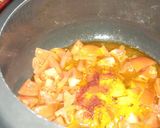 A picture of step 2 of Peas and potato curry.