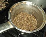 Foto del paso 1 de la receta: Fuente de hierro - salteado de hígado con lentejas