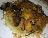 صورة لخطوة 6 من وصفة مقلوبة الباذنجان والبطاطس😋