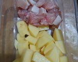 Foto langkah ke 1 dari resep Orak Arik Kentang Ayam Fillet.