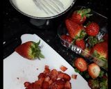 صورة لخطوة 1 من وصفة حلى جوز الهند 🍧 بالفريز 🍓