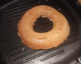 A picture of step 1 of Cream Cheese And Fruit Bagels.