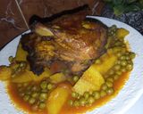 صورة لخطوة 6 من وصفة الدجاج بالجلبان والبطاطا 😋