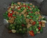 Foto langkah ke 4 dari resep Tumis Leunca Tempe Buncis.
