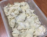 Foto langkah ke 9 dari resep Pangsit Homemade Praktis Anti Sobek.
