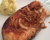 Foto del paso 4 de la receta: Salmón dorado con ajo mantequilla y miel
