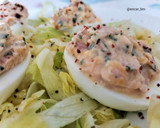 Foto del paso 6 de la receta: Huevos rellenos