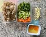 รูปขั้นตอนการทำที่ 1 ของ ข้าวผัดไข่ผักรวม