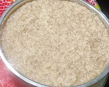 A picture of step 5 of Coconut Burfi.