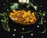 A picture of step 7 of Aloo Gobi Matar.