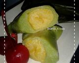 Foto langkah ke 9 dari resep Nagasari Ny.liem (tambah endapan daun pandan).