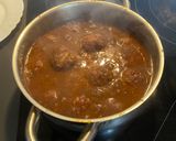 Foto del paso 4 de la receta: Albóndigas al vino tinto y arroz blanco