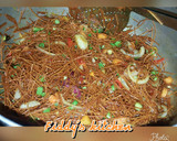 A picture of step 4 of SPECIAL BROWN PASTA (soyayyar taliya)😋😋😋.