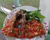 Foto langkah ke 4 dari resep Bandeng bakar Lombok khas Bugis (bale Bolu tunu)/ Bandeng rica.