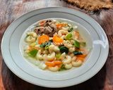 Foto langkah ke 4 dari resep Sop bening makaroni.