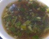 A picture of step 2 of Coriander lemon soup.