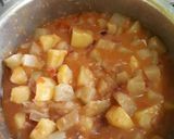 A picture of step 4 of Chayote - Irish Potatoes served with Mbuzi Ulaya#authormarathon#.