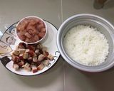 รูปขั้นตอนการทำที่ 1 ของ ข้าวผัดหมูแดง