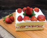Foto langkah ke 5 dari resep Strawberry shortcake ogura #homemadebylita.