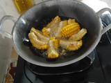 Spicy Fried Corn Ribs