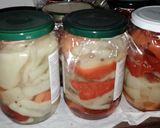 Olajos paprika tèlire recept fázis 4 fotója