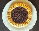 Foto del passaggio 14 della ricetta Crostata con frolla di banane e crema nocciolata