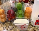 Hình bước làm 1 của món Gelatin fruits