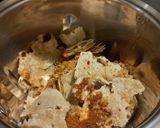 A picture of step 1 of Chapati laddoo.