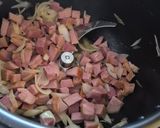 Une image de l'étape 1 de Pâtes crème et jambon fumé au Cookeo infinity 😀.