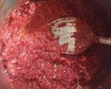 A picture of step 9 of Beetroot halwa.