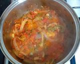Foto del paso 8 de la receta Boquerones al horno con de salsa de picadillo de tomates